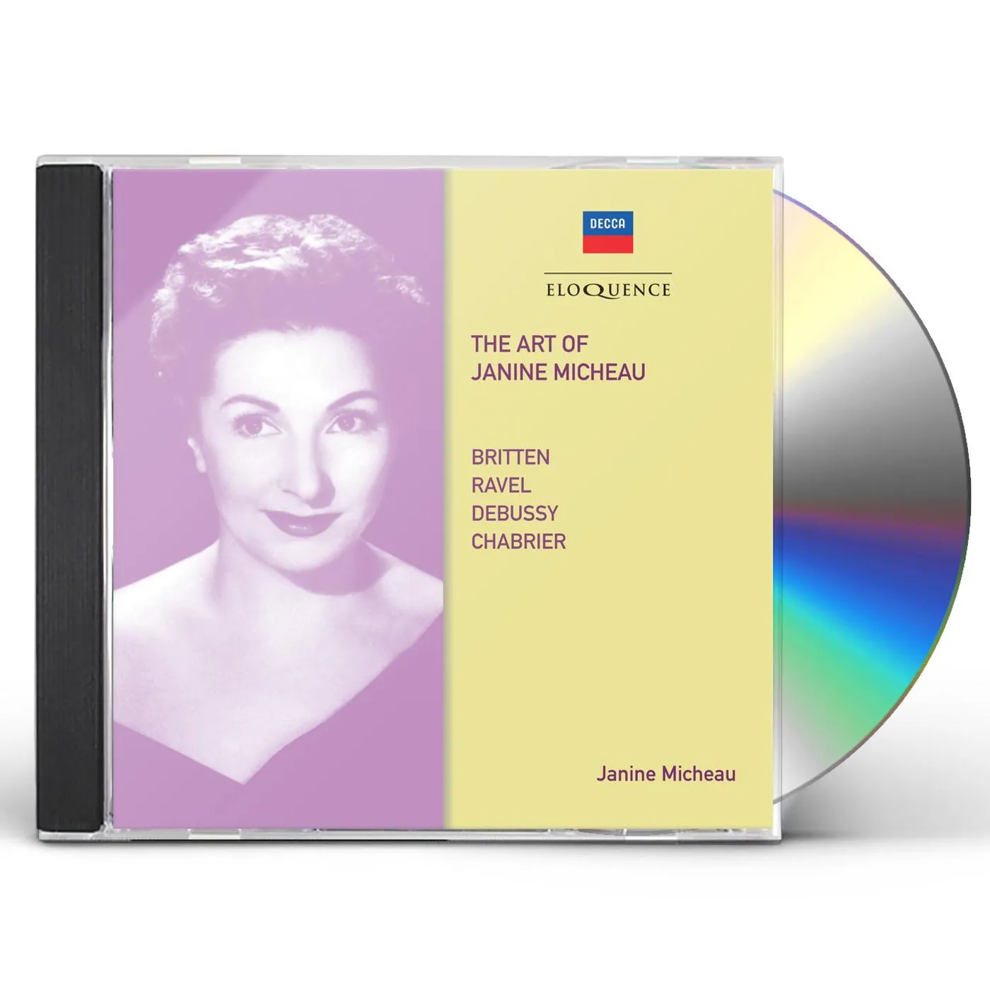 ART OF JANINE MICHEAU CD