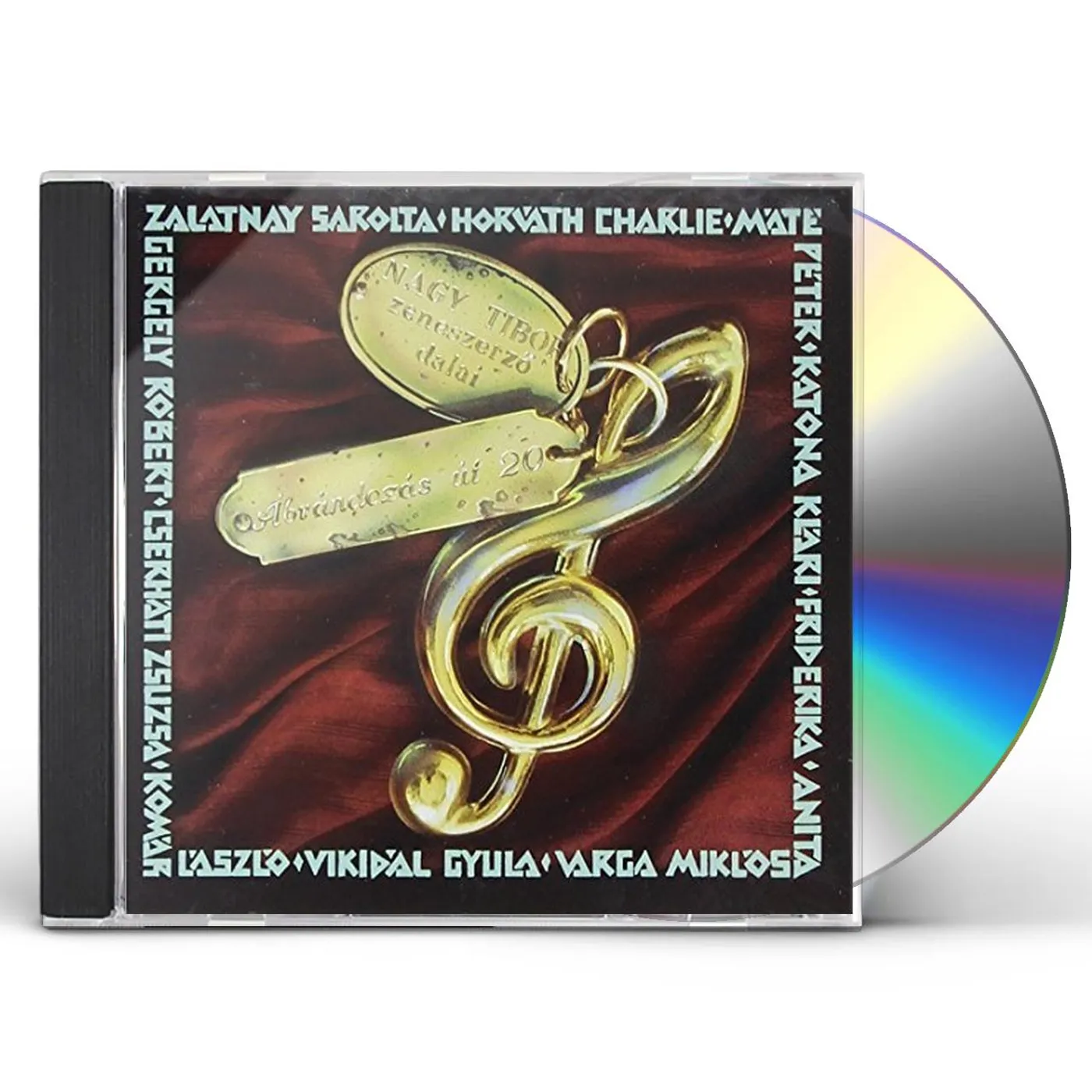 Tibor Nagy ABRANDOZAS UT 20 - NAGY TIBOR DALAI CD
