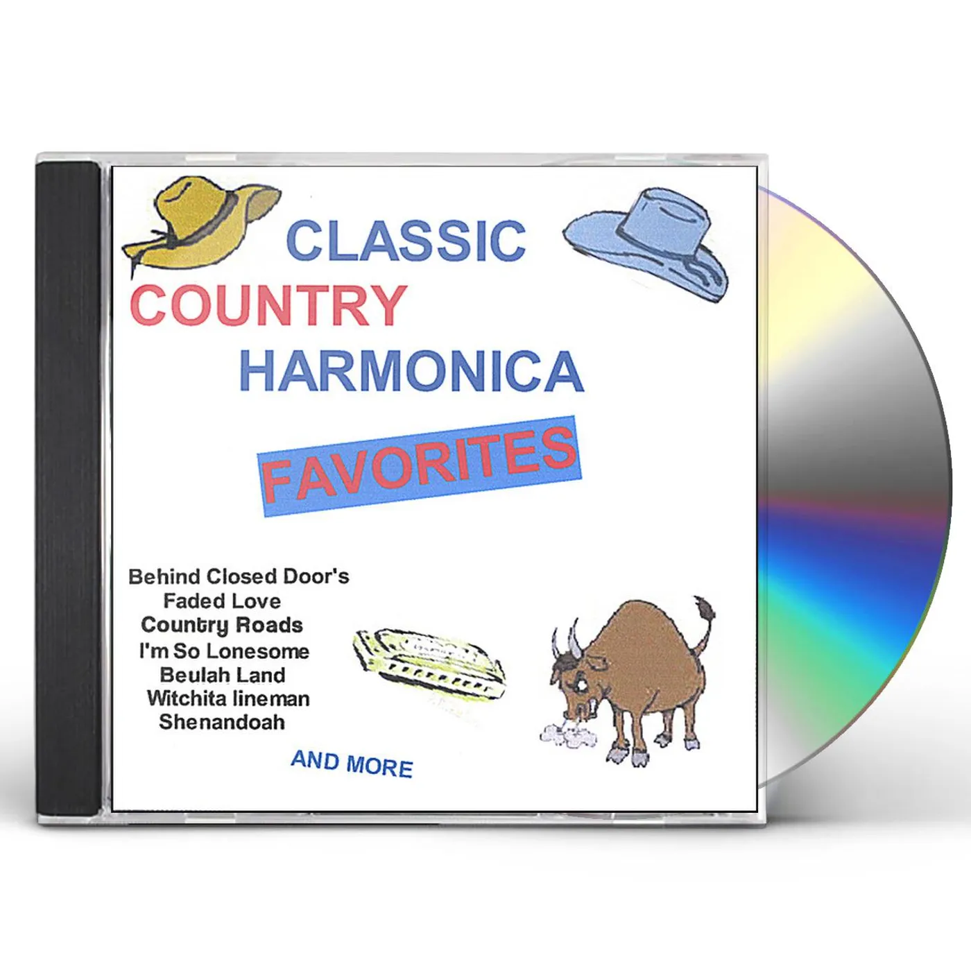 Eddie Matthews CLASSIC COUNTRY HARMONICA FAVORITES CD