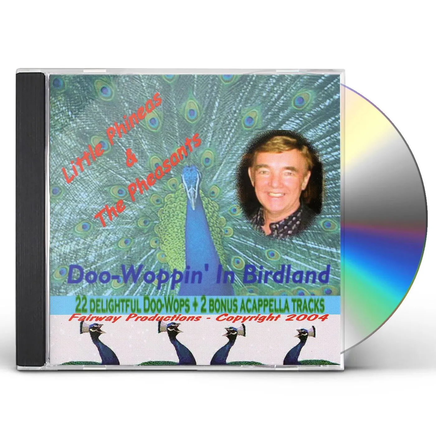 Little Phineas & The Pheasants DOOWOPPIN IN BIRDLAND CD