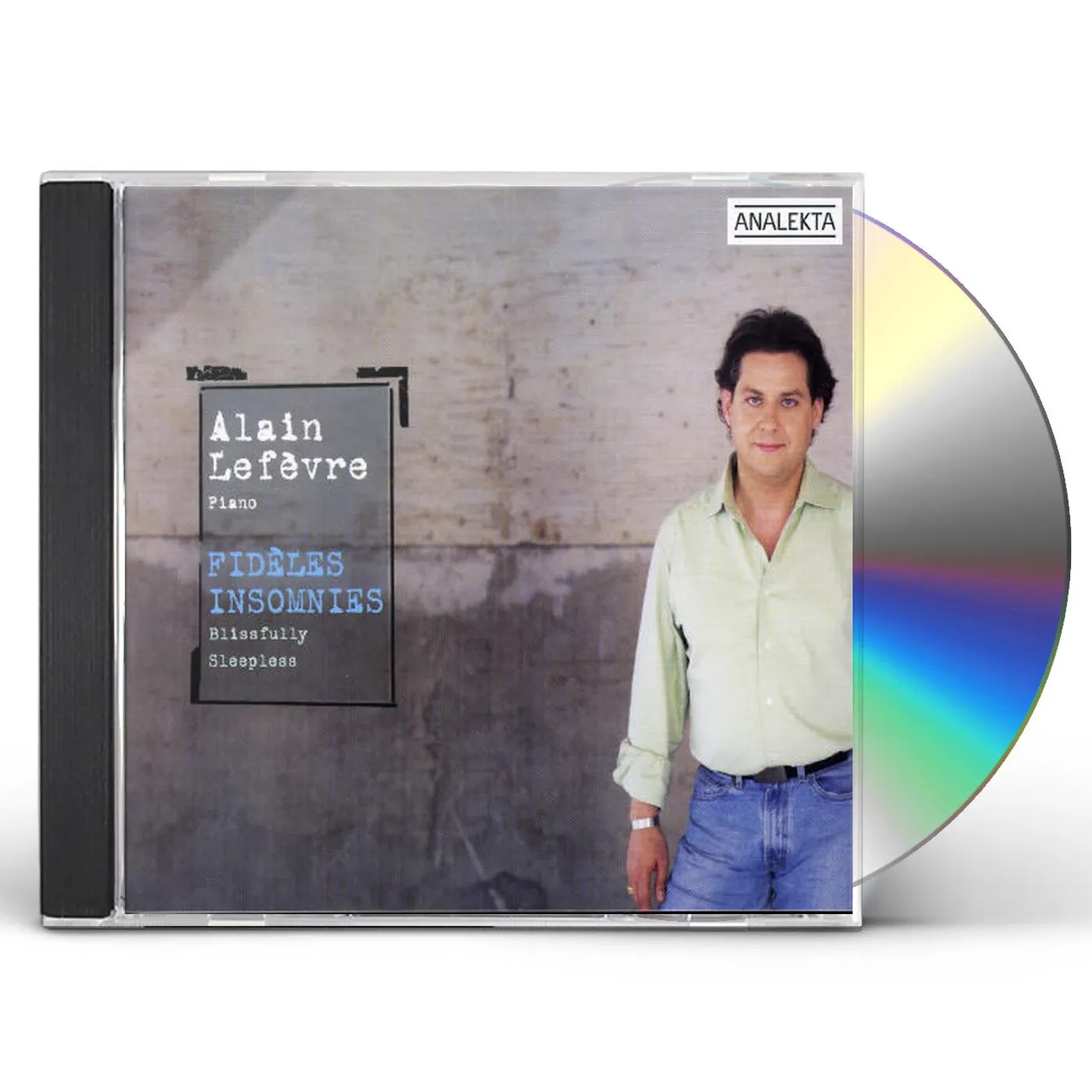 Alain Lefevre BLISSFULLY SLEEPLESS CD