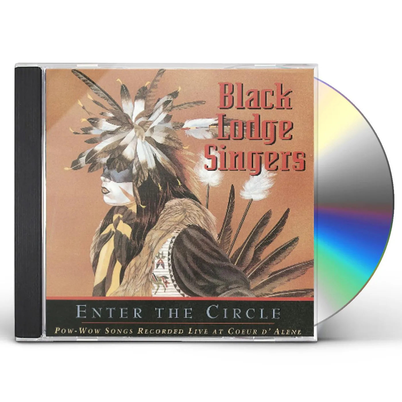 Black Lodge Singers POW-WOW SONGS RECORDED LIVE CD