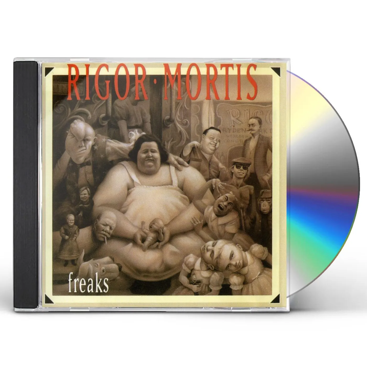 Rigor Mortis FREAKS CD