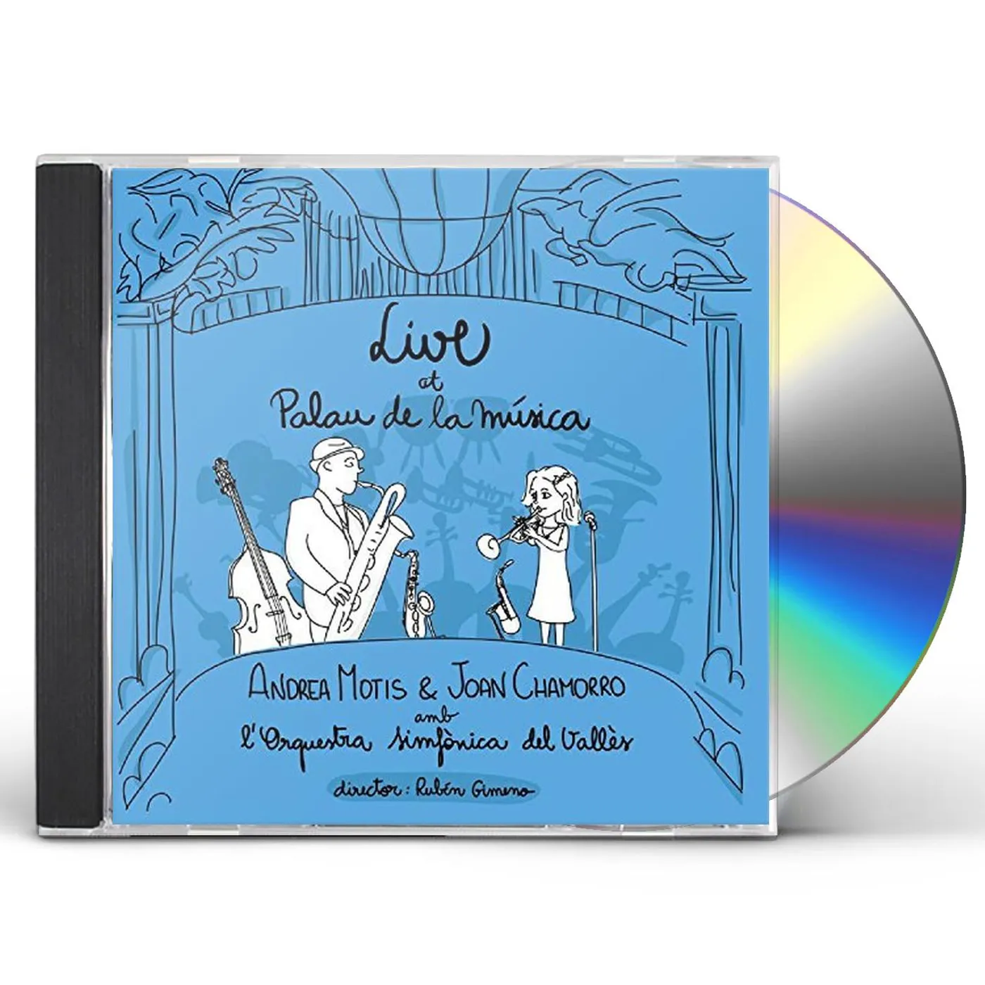 Andrea Motis LIVE AT PALAU DE LA MUSICA W/ OSV CD