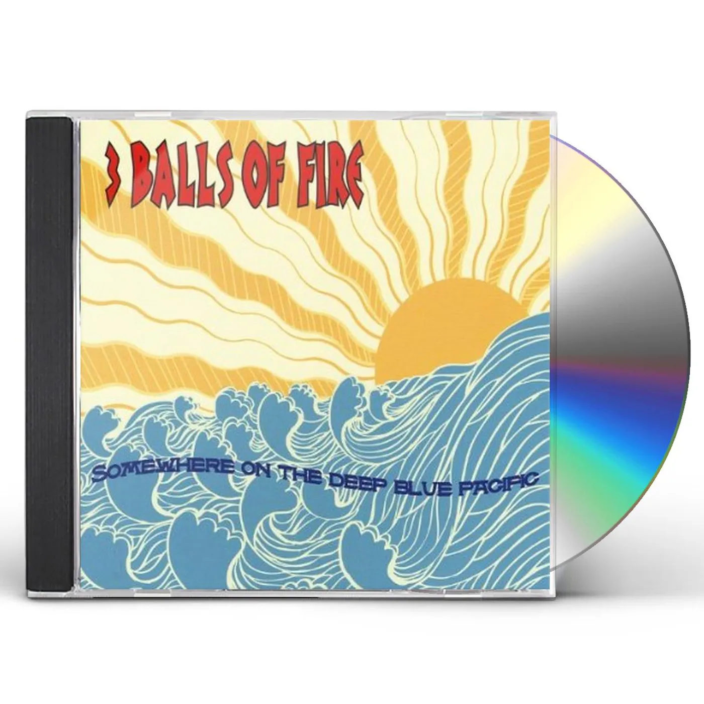 3 Balls of Fire SOMEWHERE ON THE DEEP BLUE PACIFIC CD