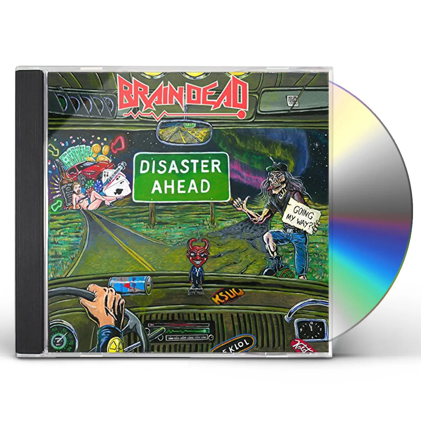 Brain Dead DISASTER AHEAD CD