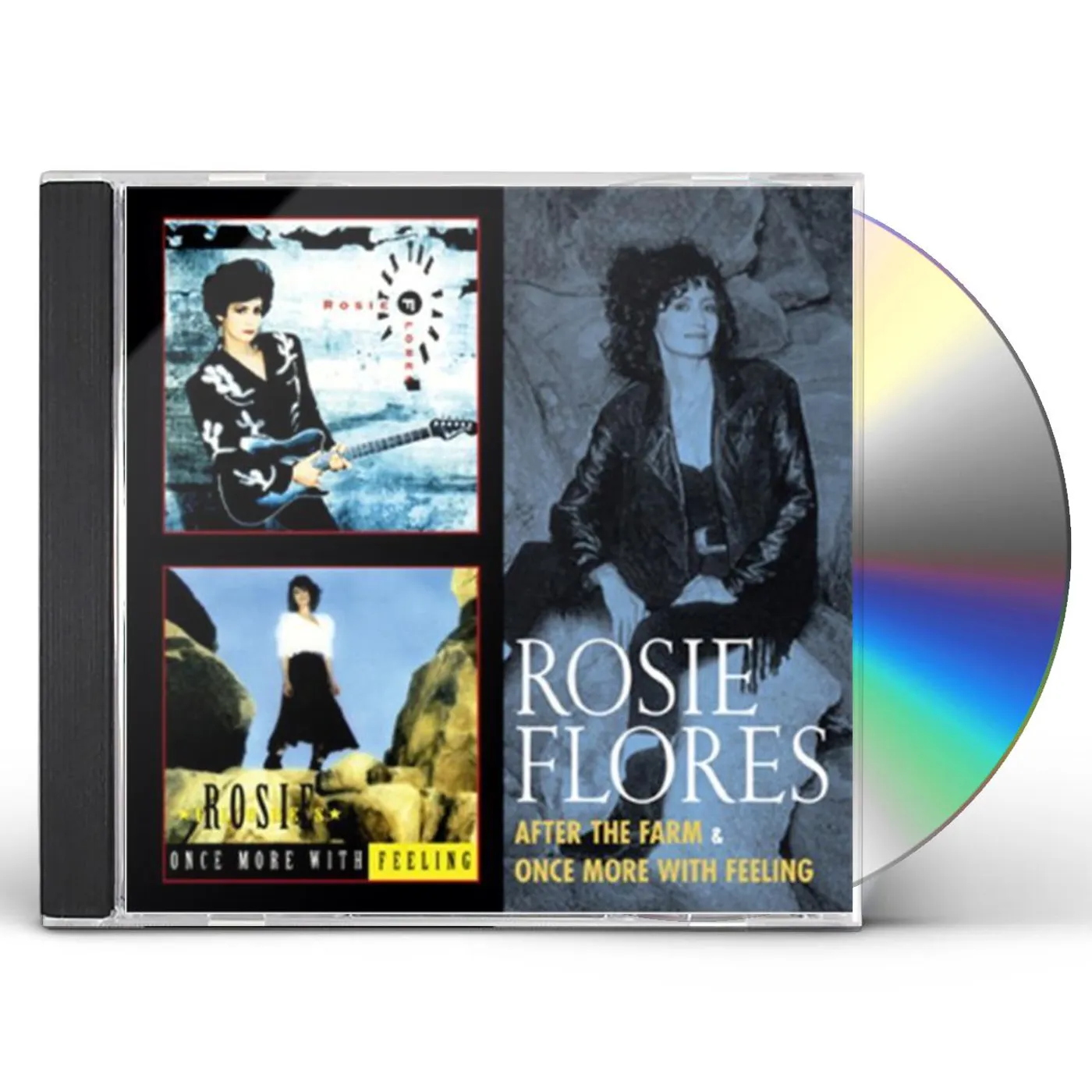 Rosie Flores AFTER THE FARM / ONCE MORE WITH FEELING CD