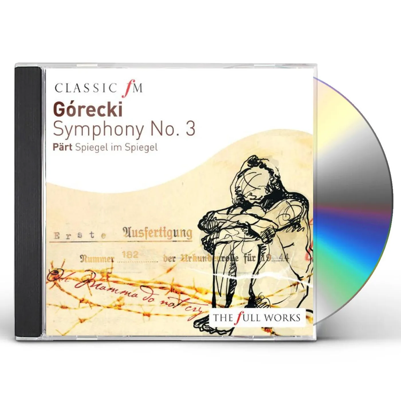GORECKI: SYMPHONY 3 CD