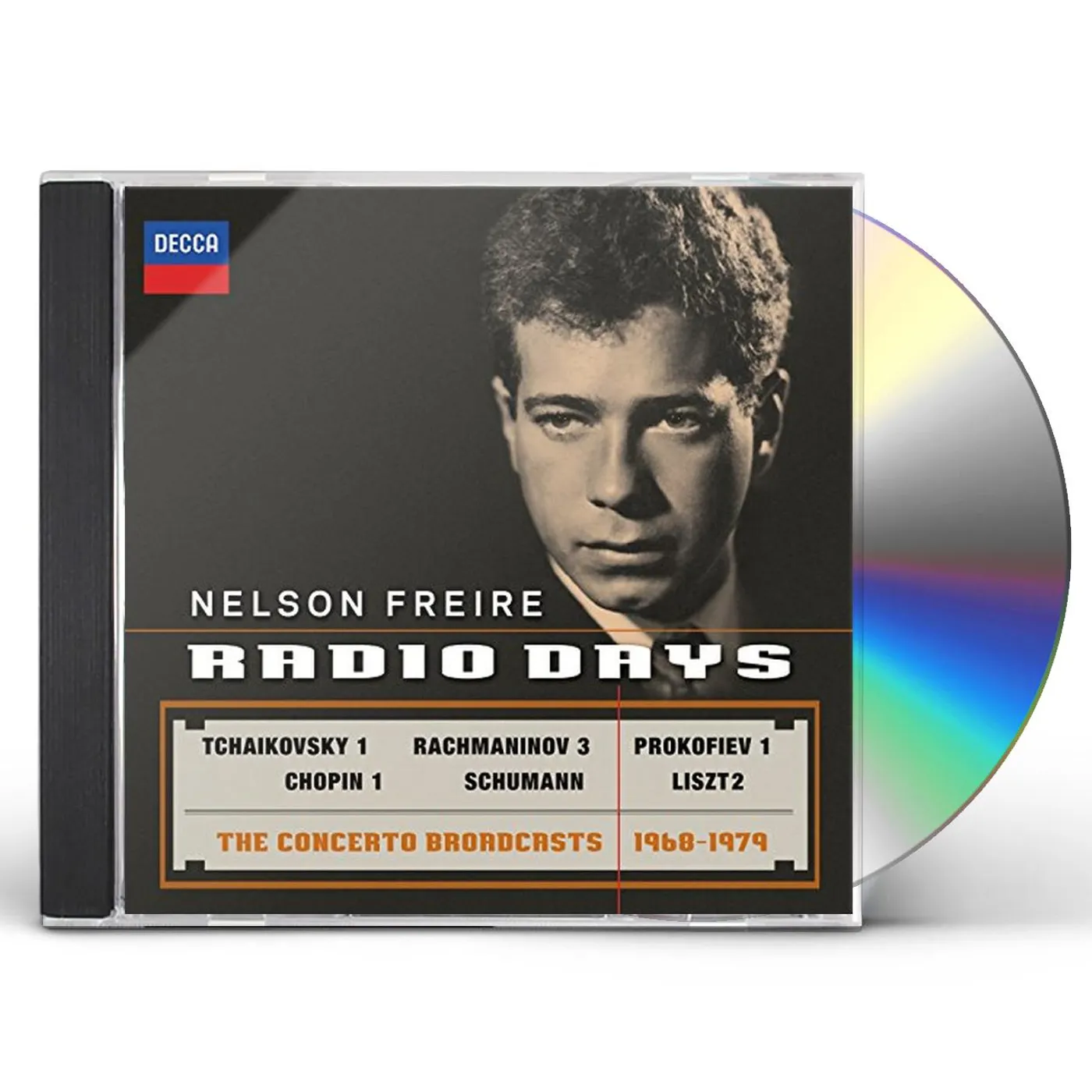 Nelson Freire RADIO DAYS - THE CONCERTO BROADCASTS 1969-1979 CD