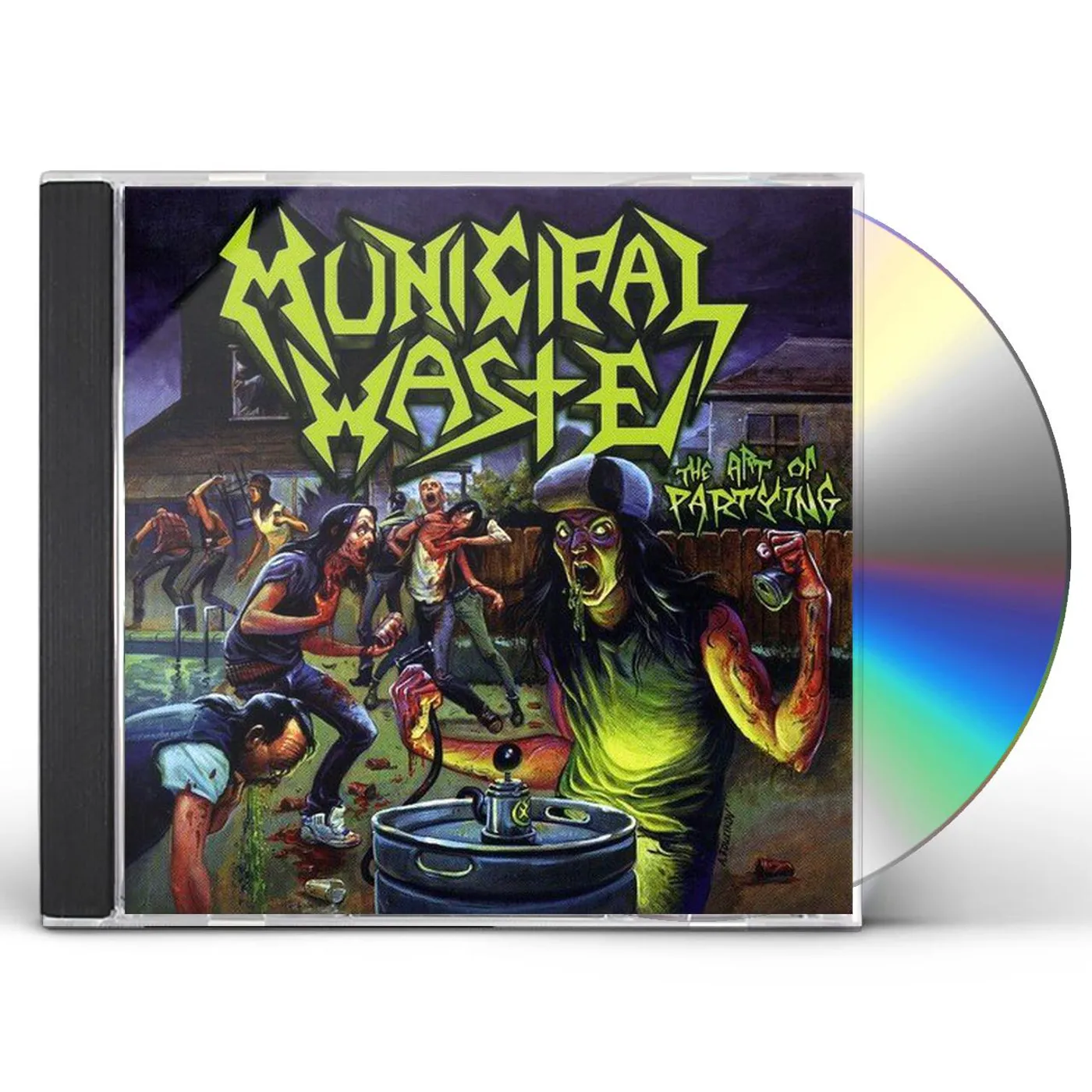 Municipal Waste ART OF PARTYING CD