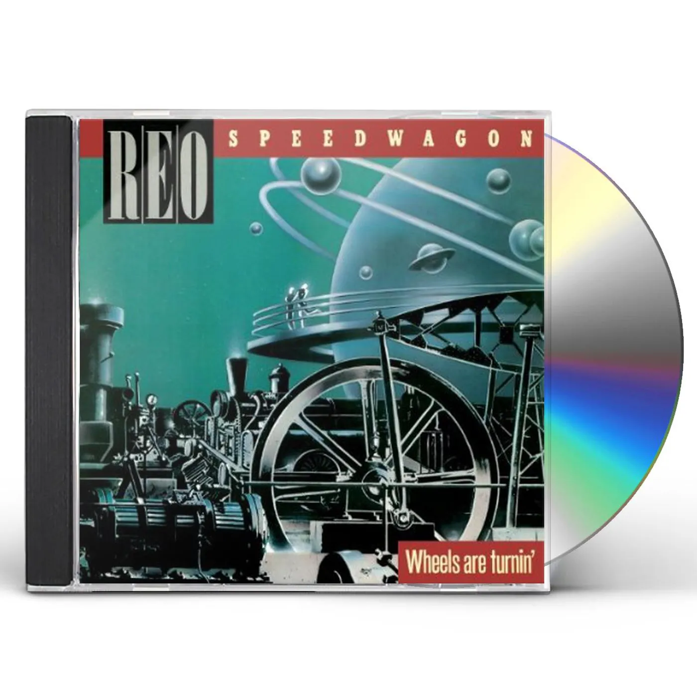 REO Speedwagon WHEELS ARE TURNIN CD