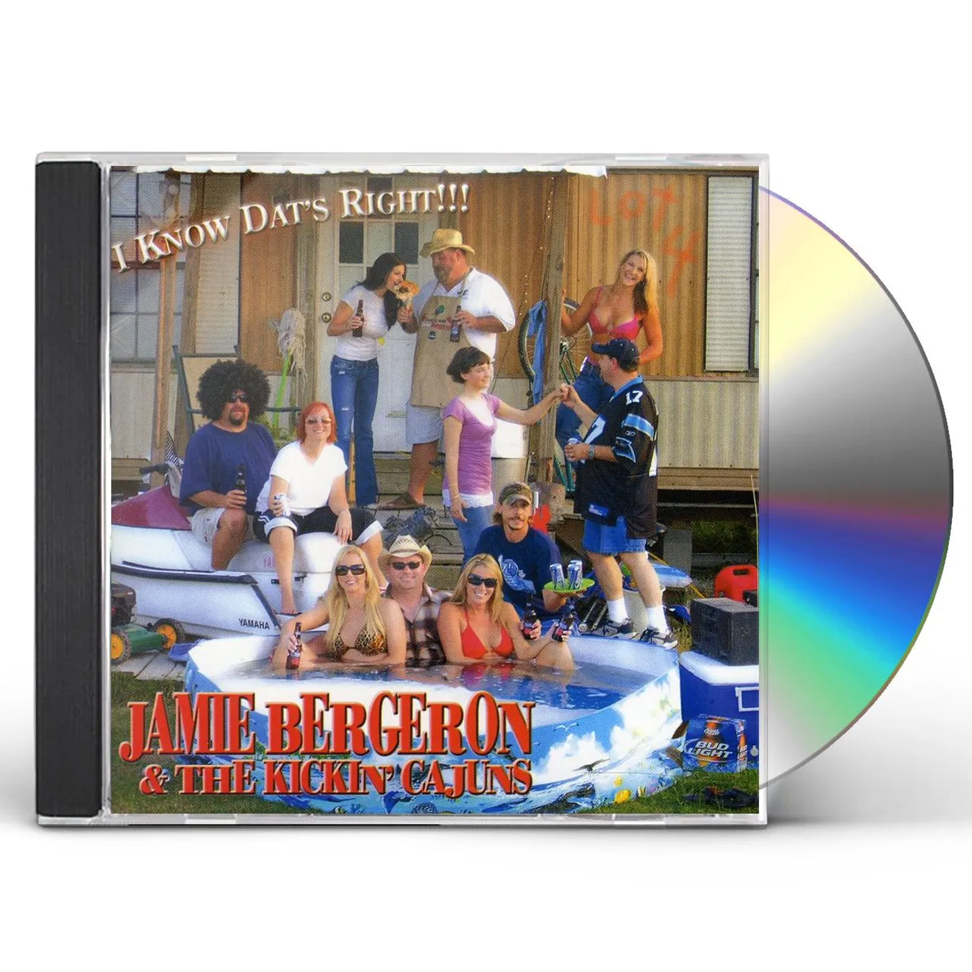 Jamie Bergeron I KNOW DAT'S RIGHT CD