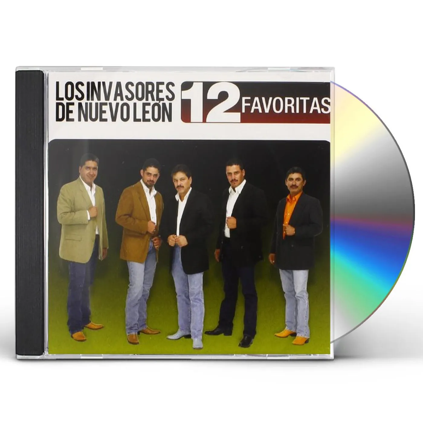 Invasores de Nuevo Leon 12 FAVORITAS CD