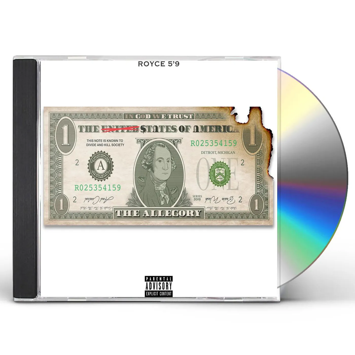 Royce Da 5'9" ALLEGORY CD