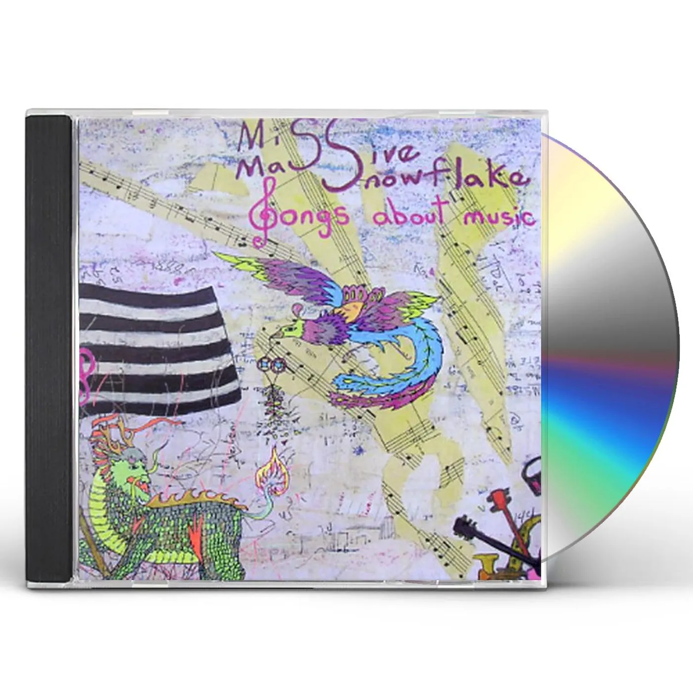 Miss Massive Snowflake SONGS ABOUT MUSIC CD