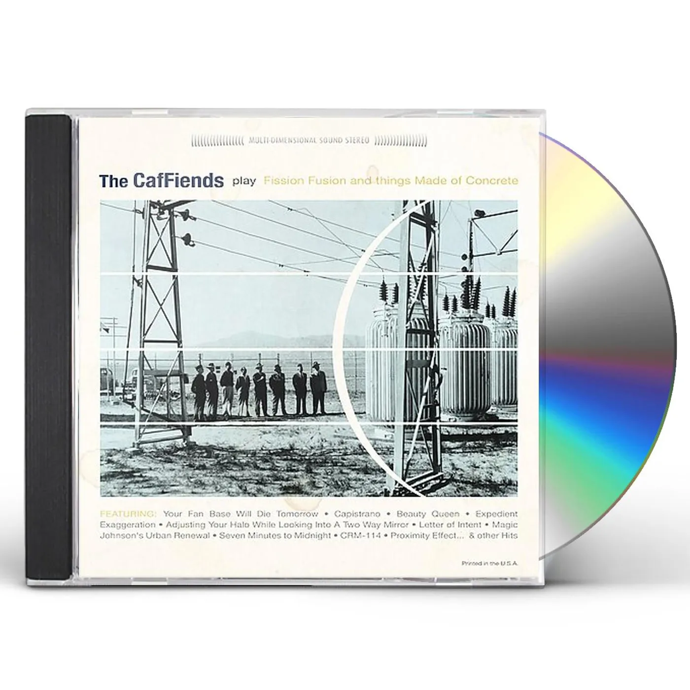Caffiends FISSION FUSION & THINGS CD