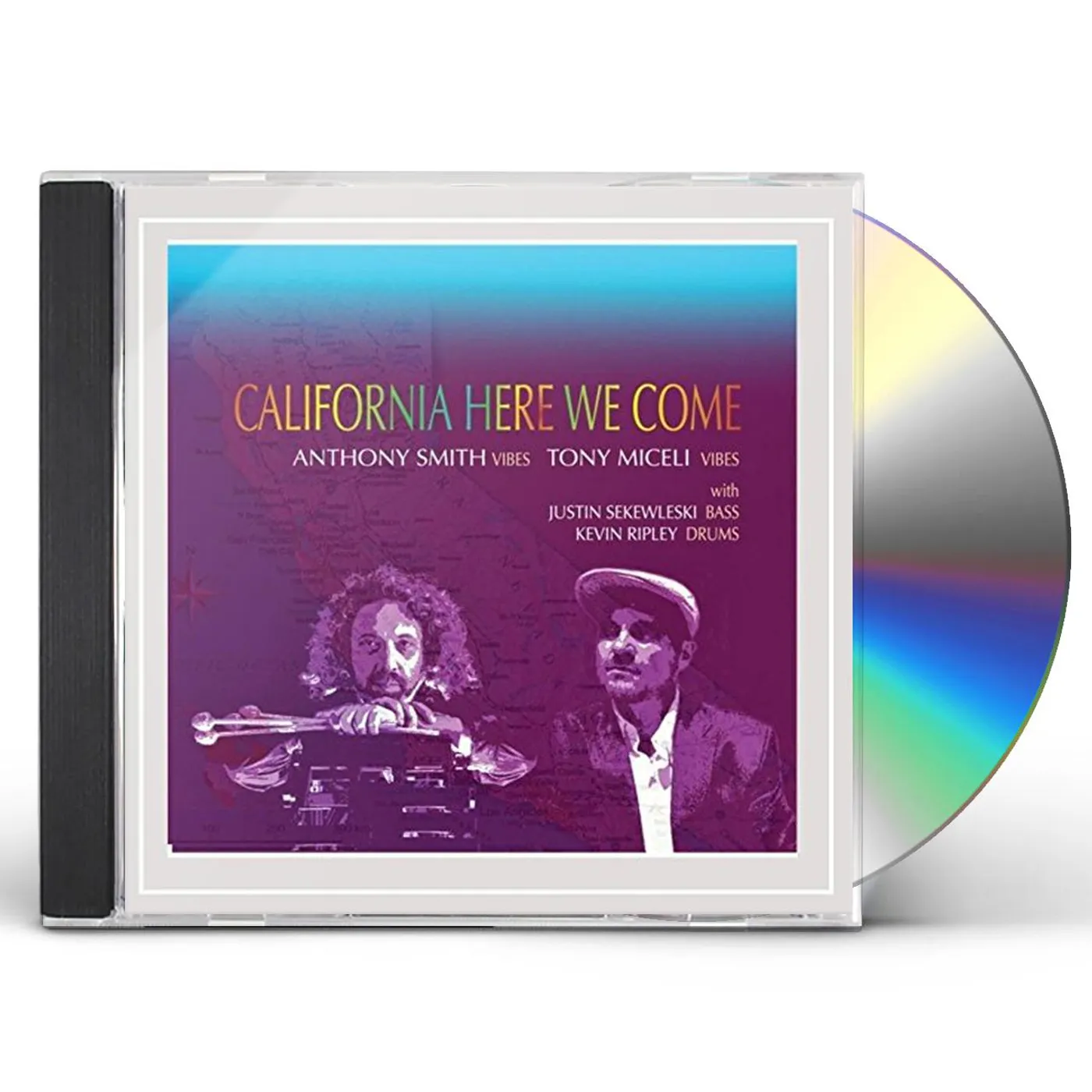 Anthony Smith CALIFORNIA HERE WE COME CD