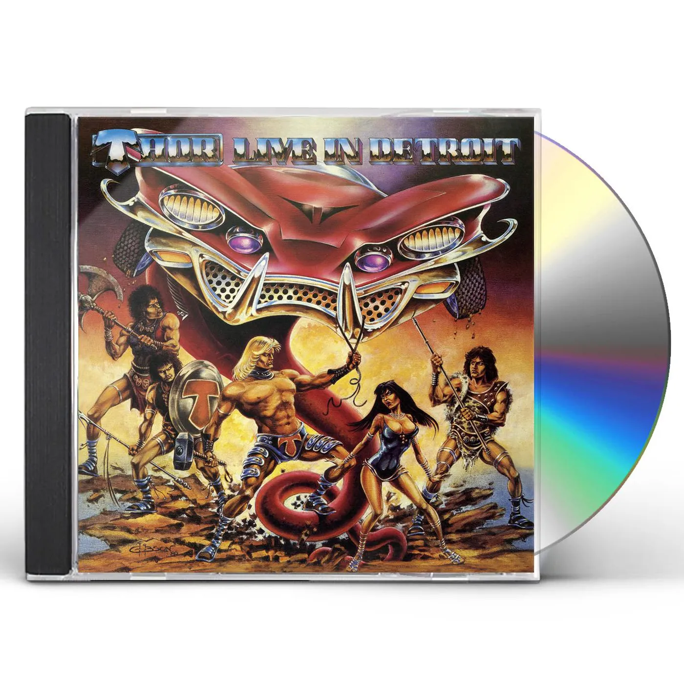 Thor LIVE IN DETROIT 1985 CD