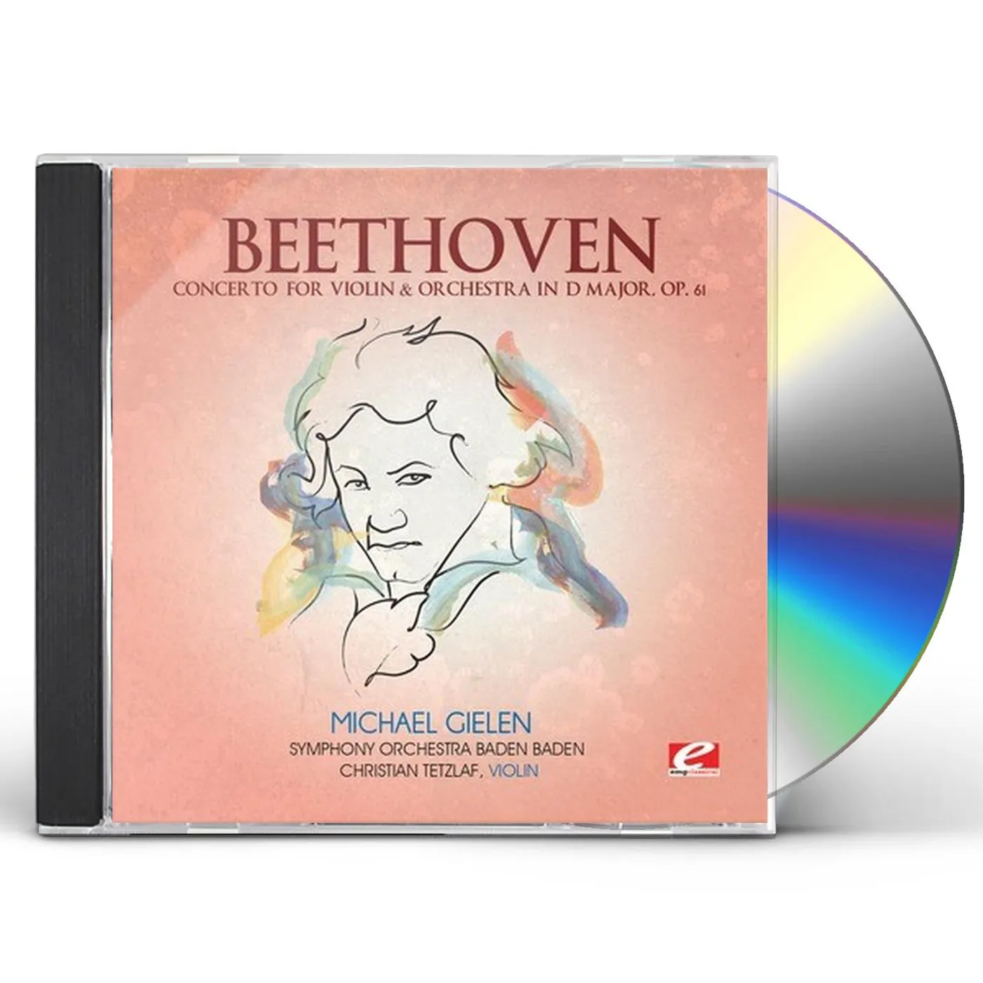 Ludwig van Beethoven CONCERTO FOR VIOLIN & ORCHESTRA D MAJOR CD