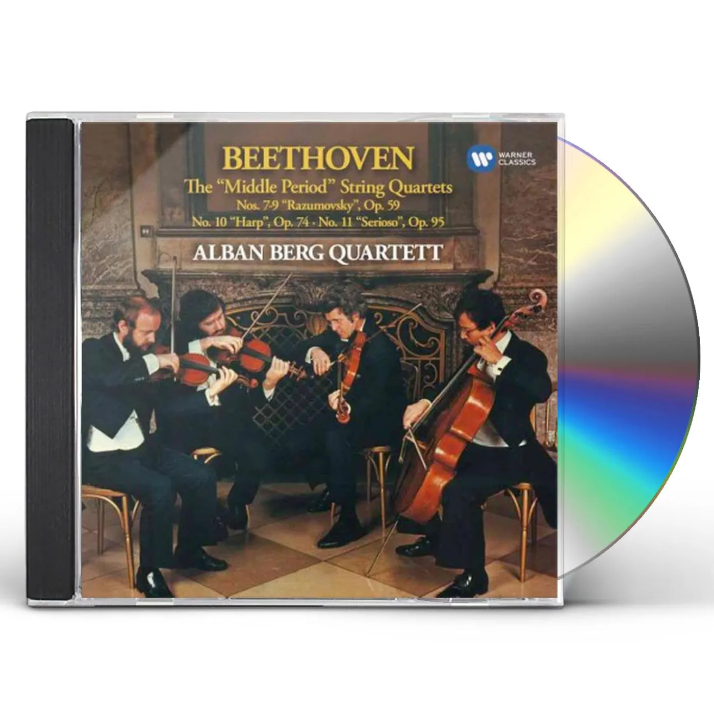 Alban Berg Quartett BEETHOVEN: STRING QUARTETS 7-11 CD