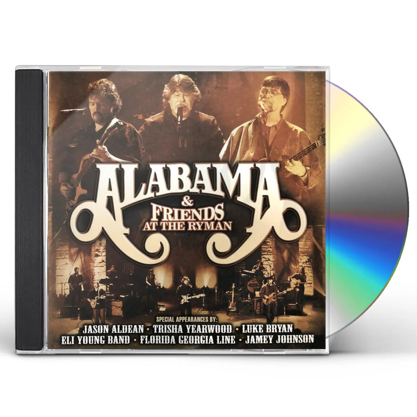Alabama & friends AT THE RYMAN CD