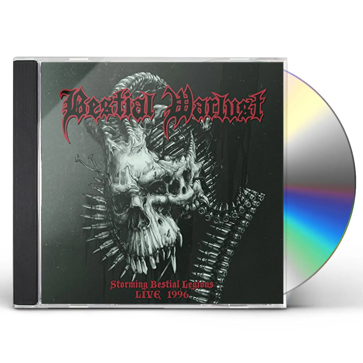 Bestial Warlust STORMING BESTIAL LEGIONS LIVE '96 CD
