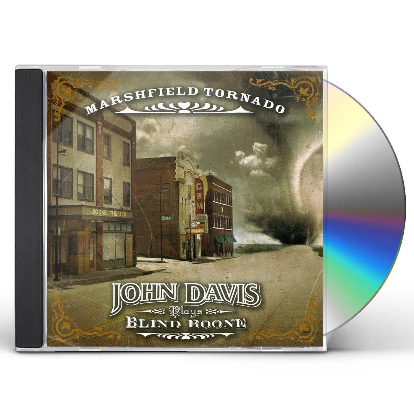 MARSHFIELD TORNADO: JOHN DAVIS PLAYS BLIND BOONE CD