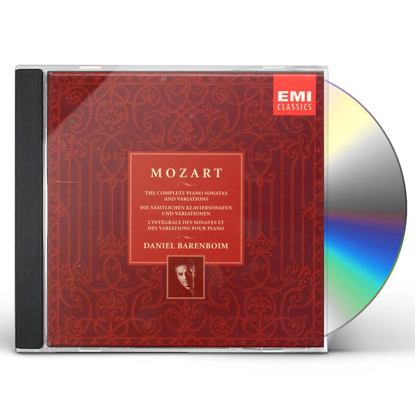 Daniel Barenboim MOZART: COMPLETE PIANO SONATAS & PIANO VARIATIONS (9CD) CD