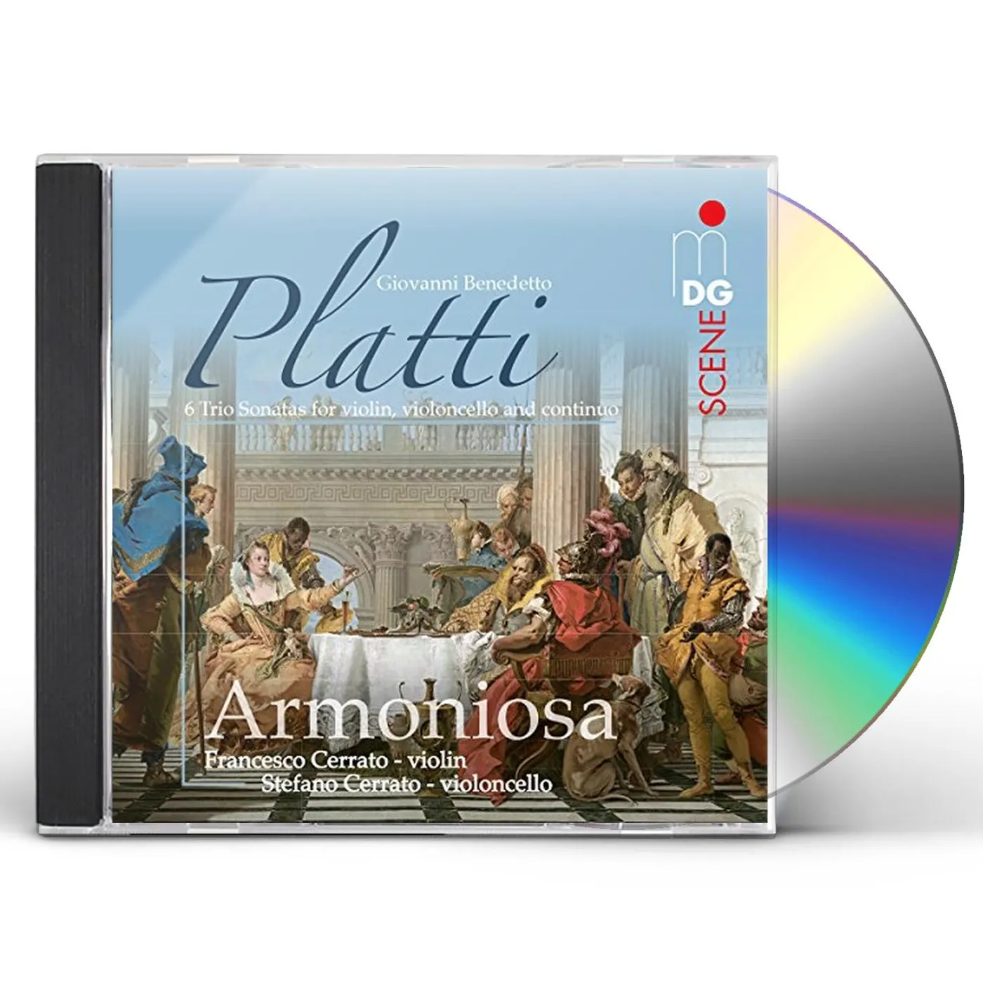 Armoniosa PLATTI: 6 TRIO SONATAS CD