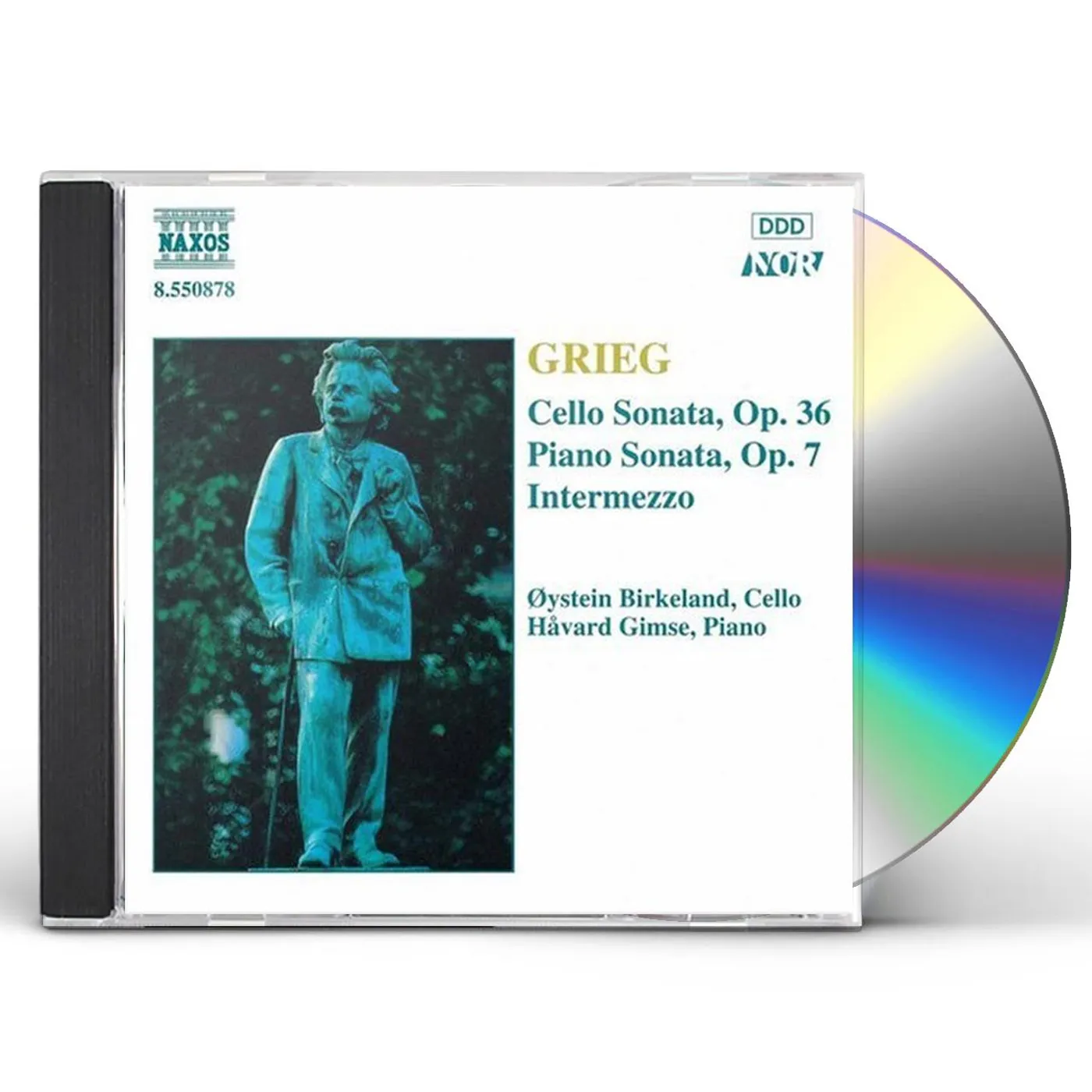 Edvard Grieg CELLO SNTAS CD
