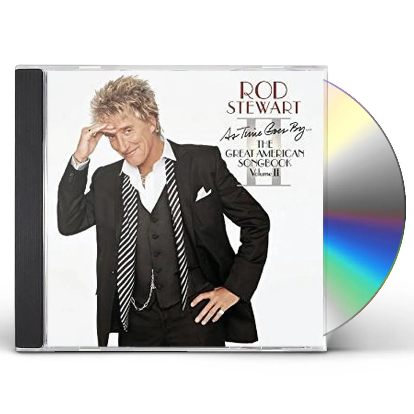 Rod Stewart AS TIME GOES BY: GREAT AMERICAN SONGBOOK: VOL.2 CD