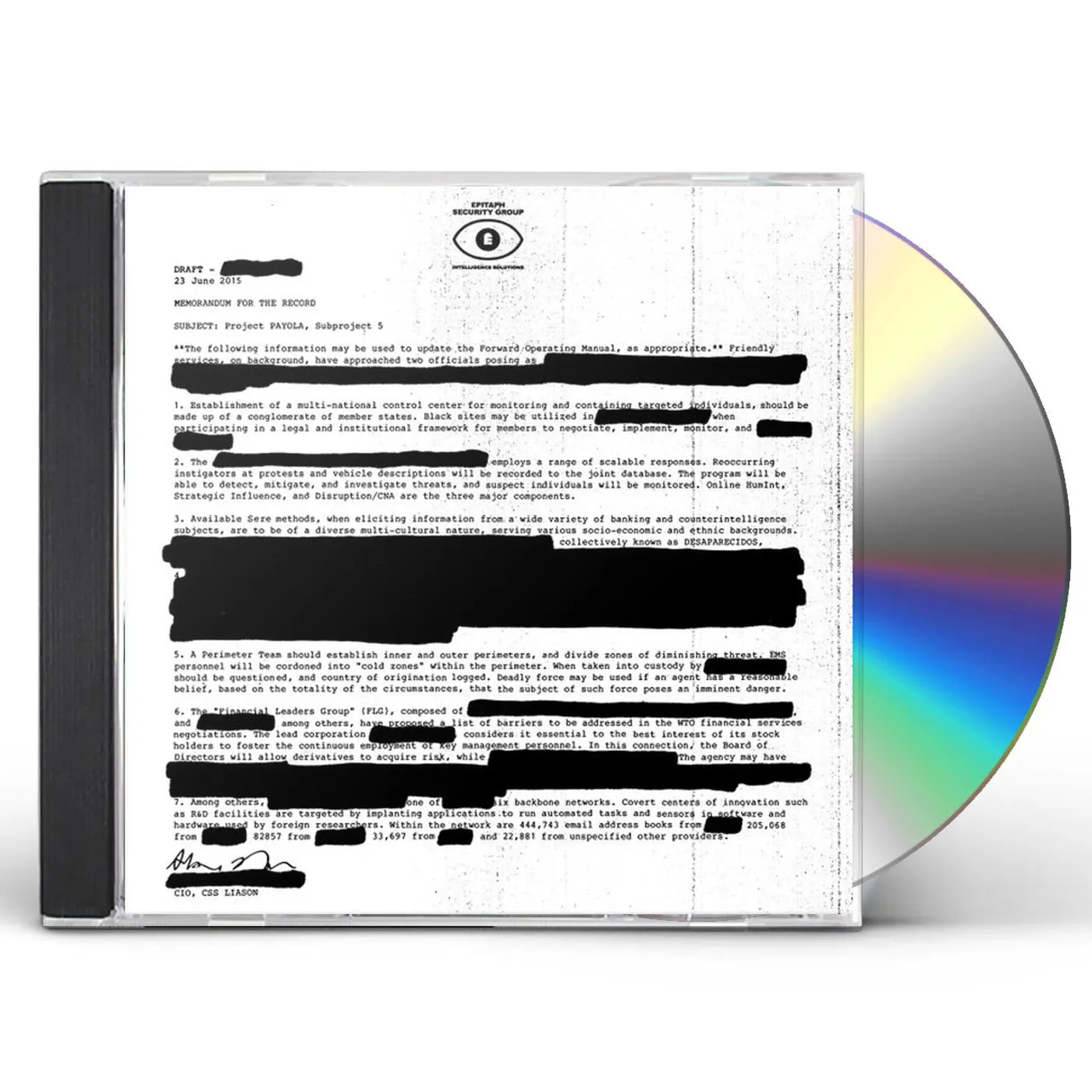 Desaparecidos Payola CD