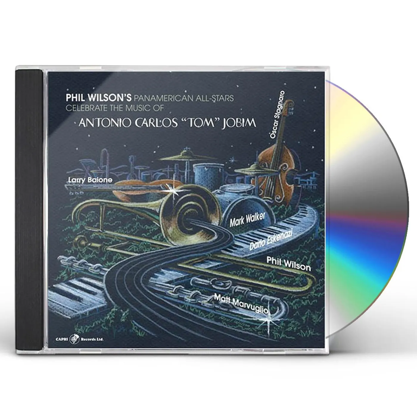 Phil Wilson MUSIC OF ANTONIO CARLOS JOBIM CD