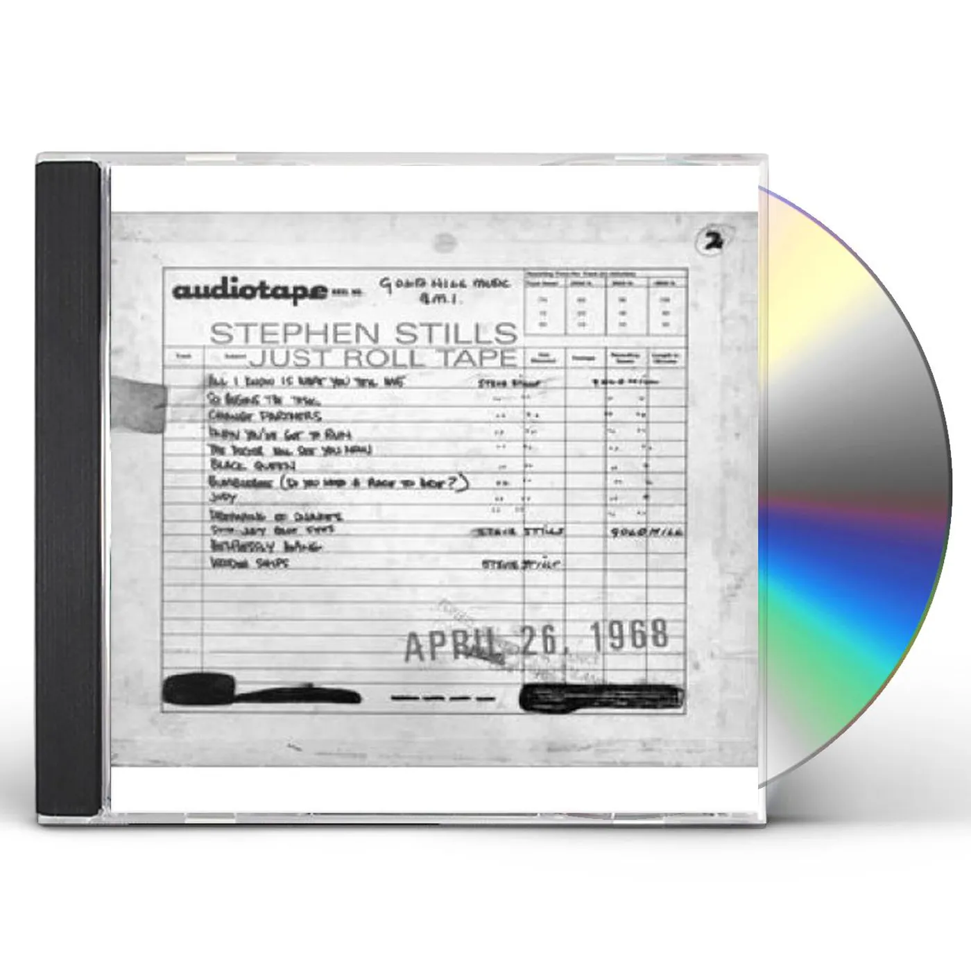 Stephen Stills JUST ROLL TAPE: APRIL 26TH 1968 CD