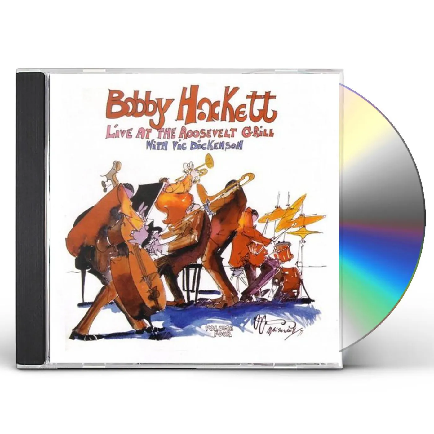 Bobby Hackett LIVE AT THE ROOSEVELT GRILL 4 CD