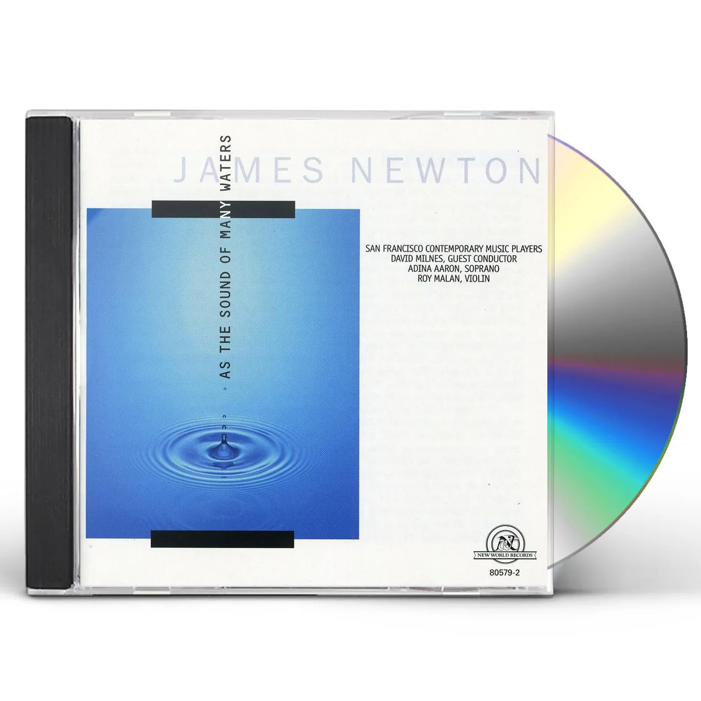 James Newton AS THE SOUND OF MANY WATERS CD