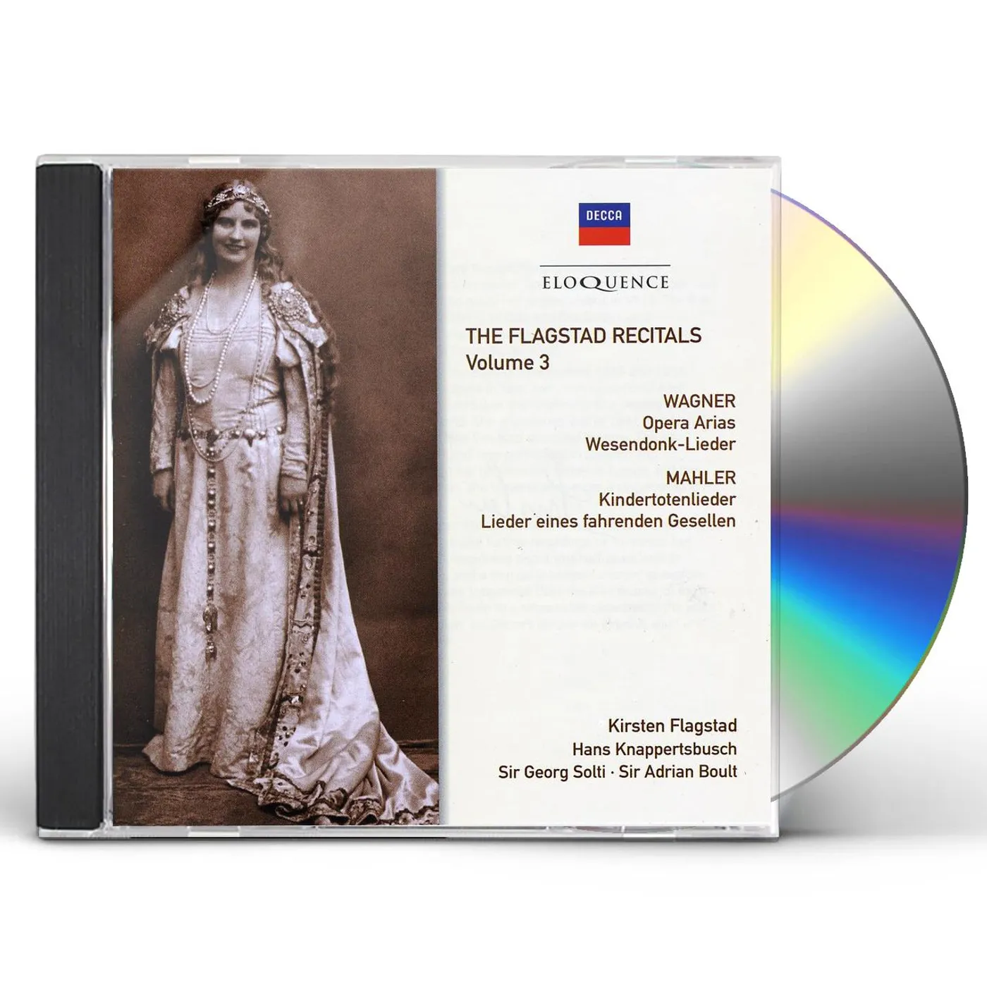 Kirsten Flagstad FLAGSTAD RECITALS 3 CD