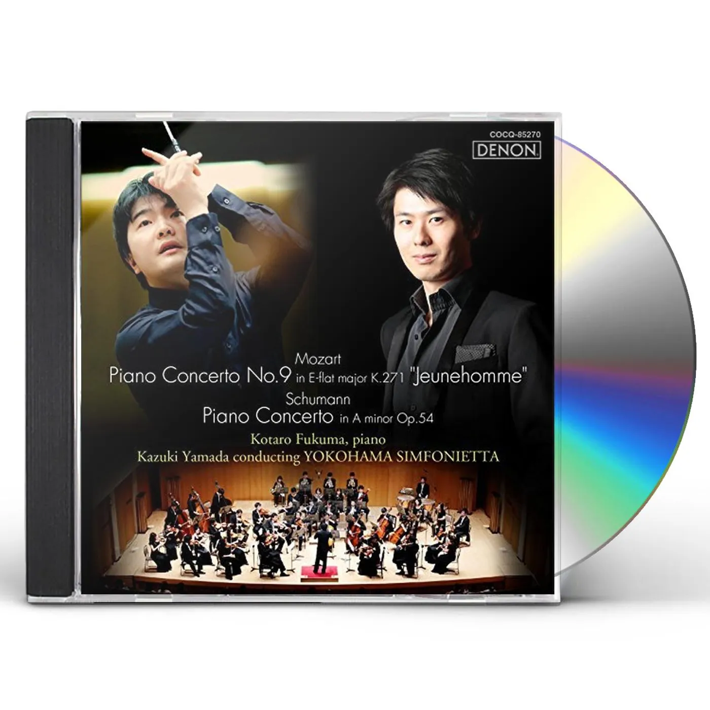 Kotaro Fukuma MOZART & SCHUMANN: PIANO CONCERTO CD