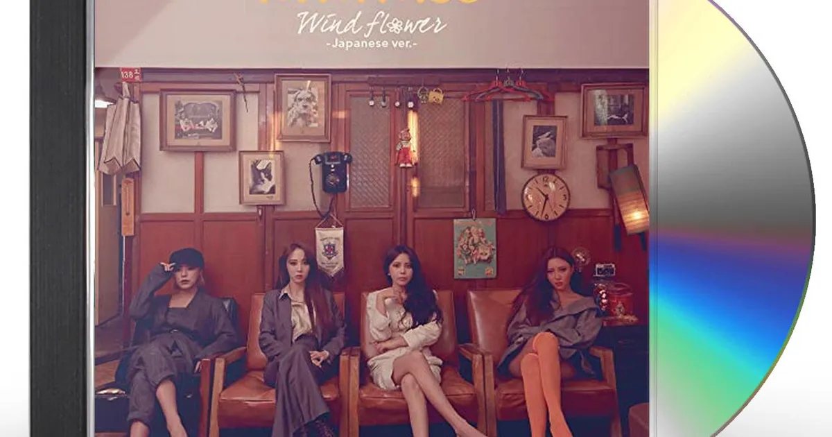 MAMAMOO WIND FLOWER (JAPANESE VERSION) CD