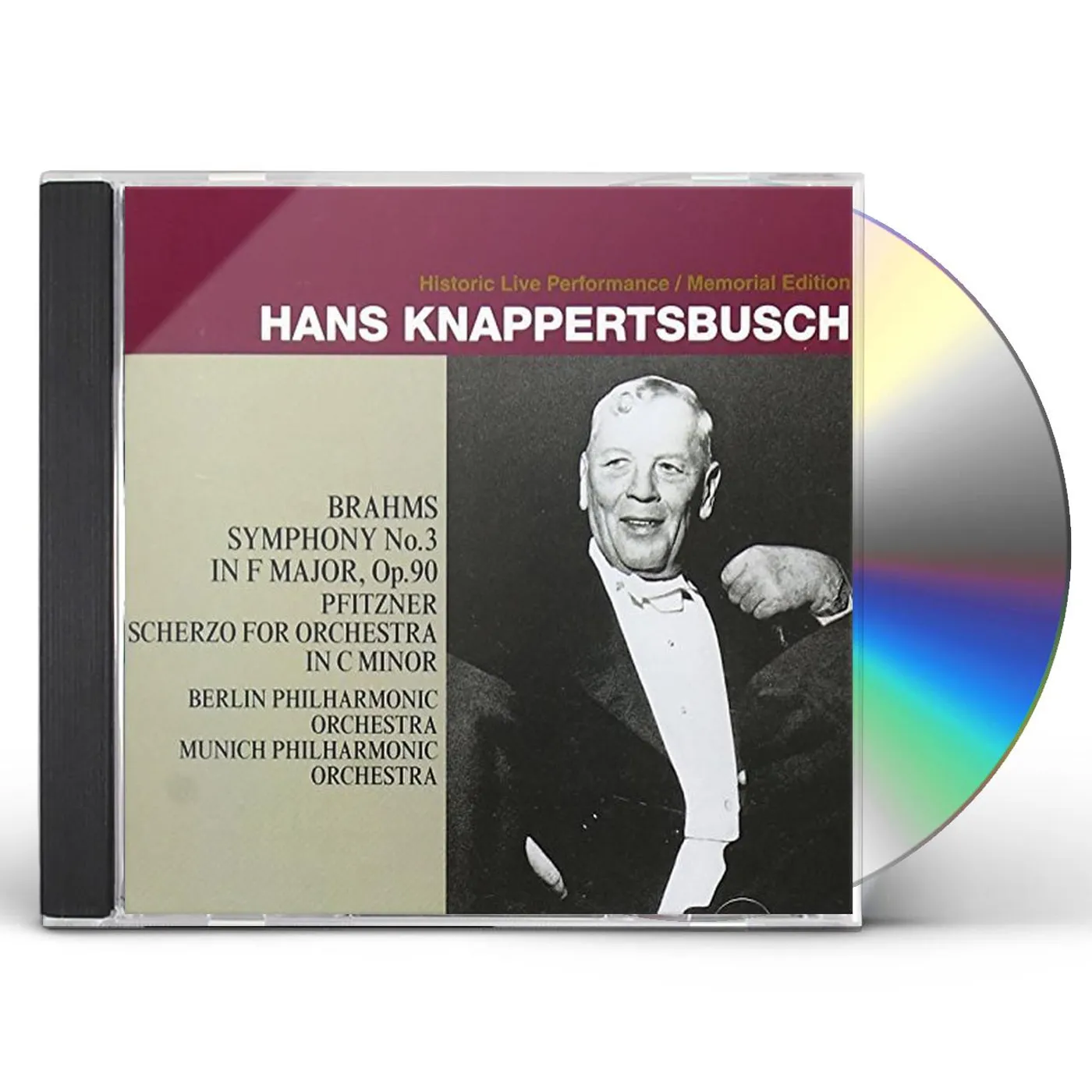 Hans Knappertsbusch BRAHMS: SYM 3 (1950) CD