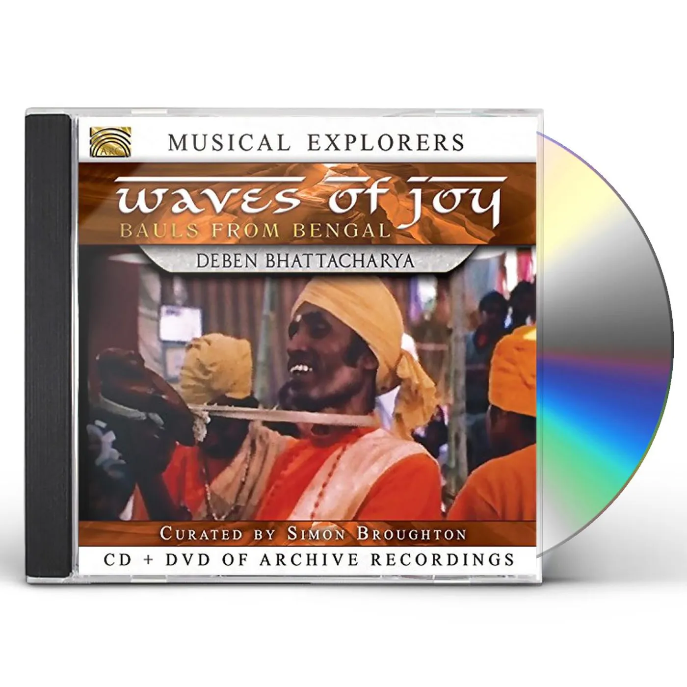 Deben Bhattacharya WAVES OF JOY / BAULS OF BENGAL CD