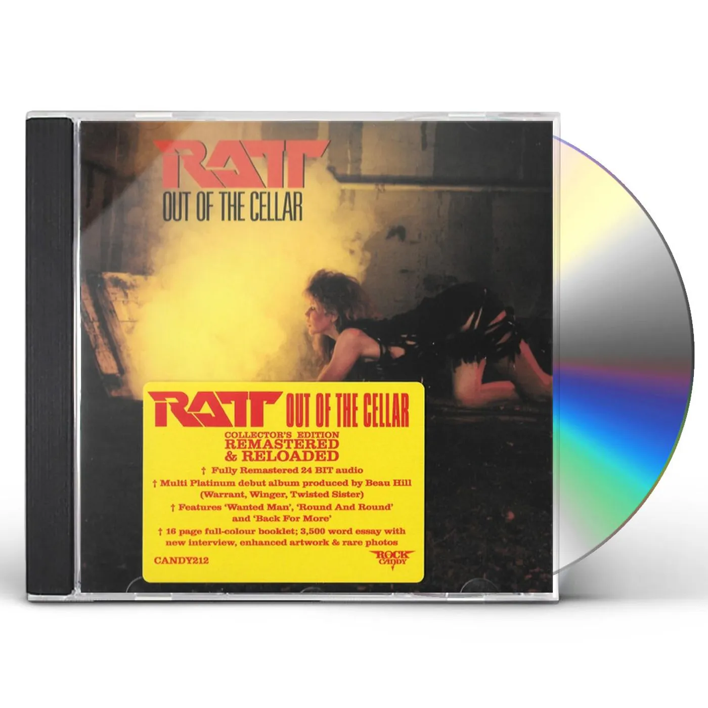Ratt OUT OF THE CELLAR CD