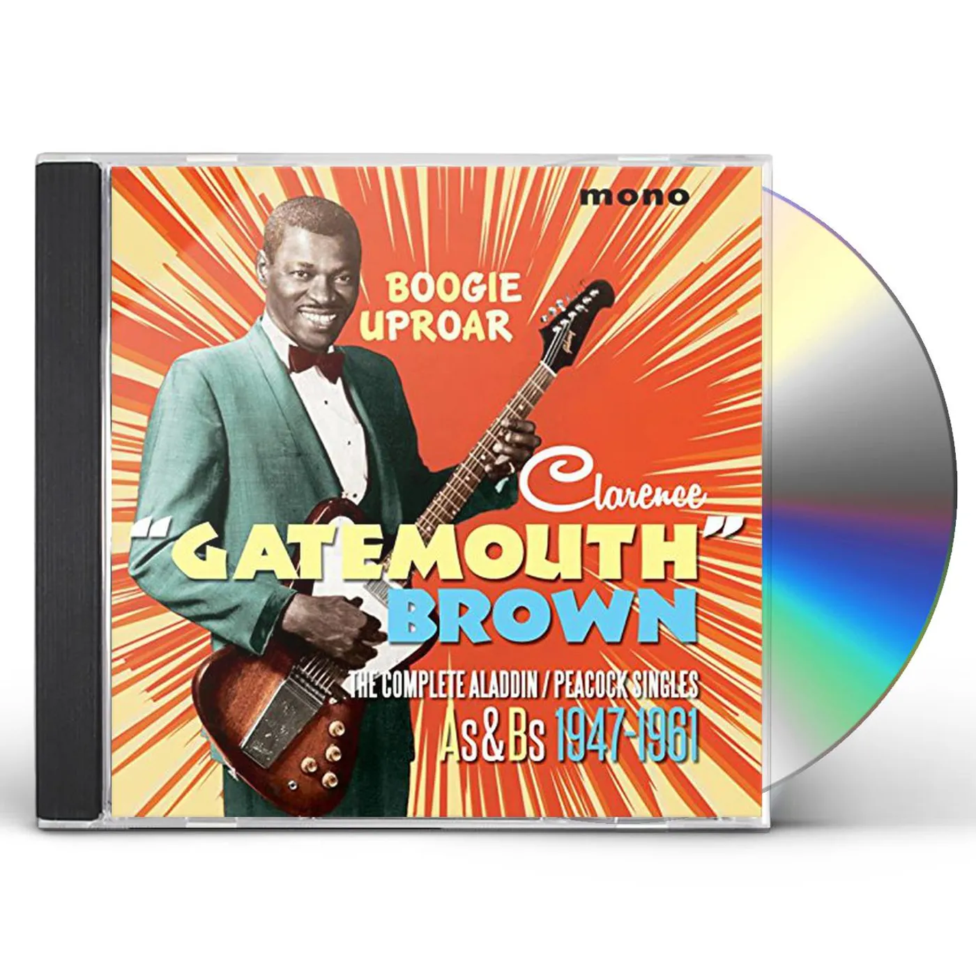 Clarence "Gatemouth" Brown BOOGIE UPROAR: COMPLETE ALADDIN / PEACOCK SINGLES CD