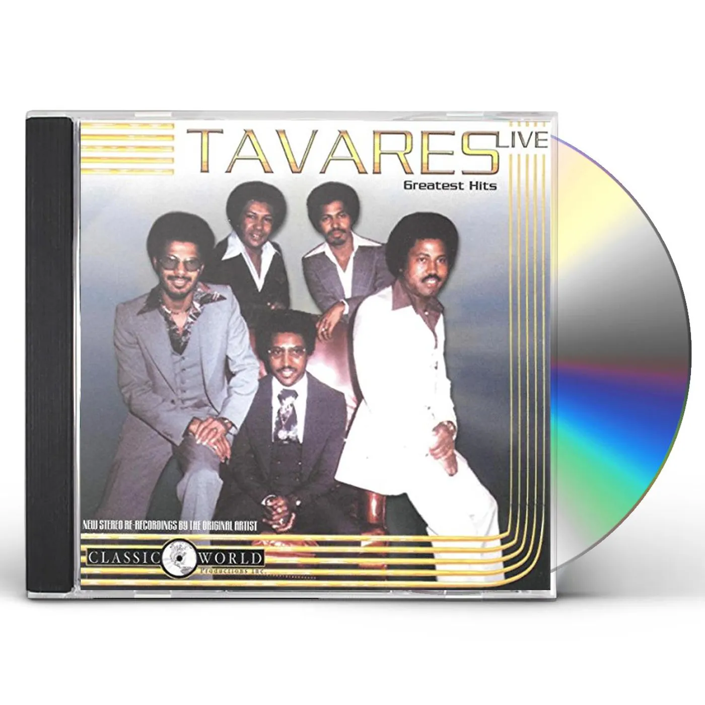 Tavares GREATEST HITS LIVE CD