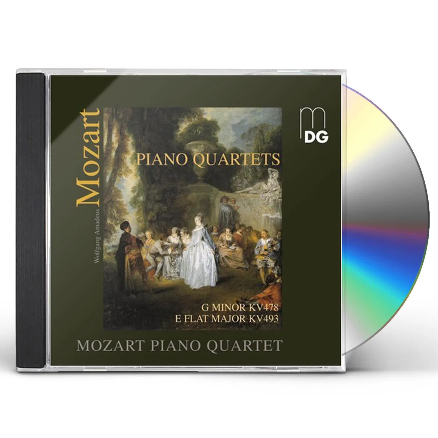 Mozart / Peter Schreier / Staatskapelle Dresden PIANO QUARTETS KV478 & 493 Super Audio CD