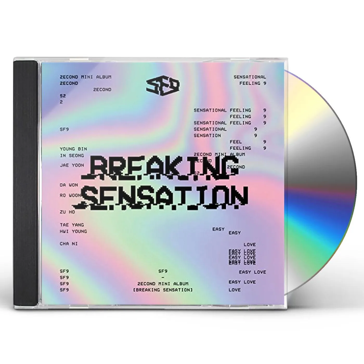 SF9 BREAKING SENSATION CD