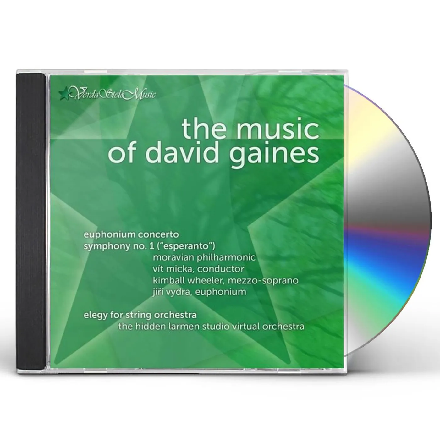 Moravian Philharmonic THE MUSIC OF DAVID GAINES [REMASTERED] CD