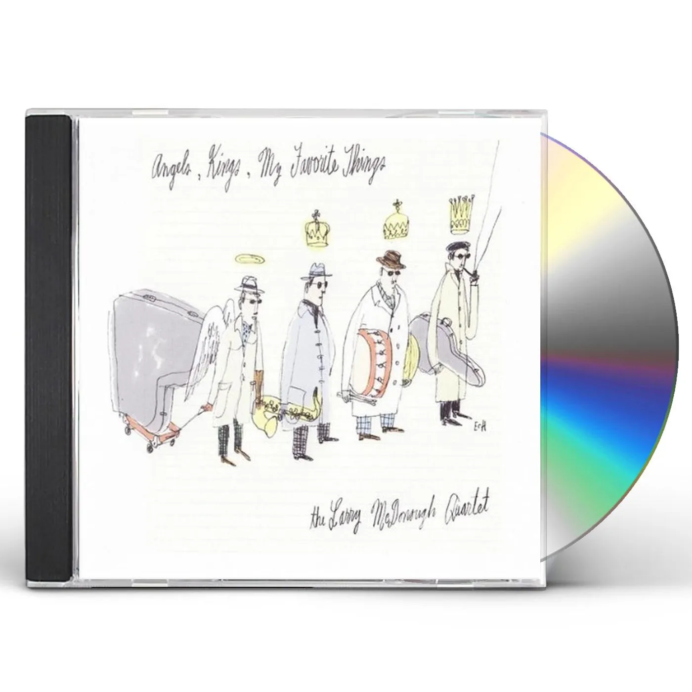 Larry McDonough Quartet ANGELS KINGS MY FAVORITE THINGS CD