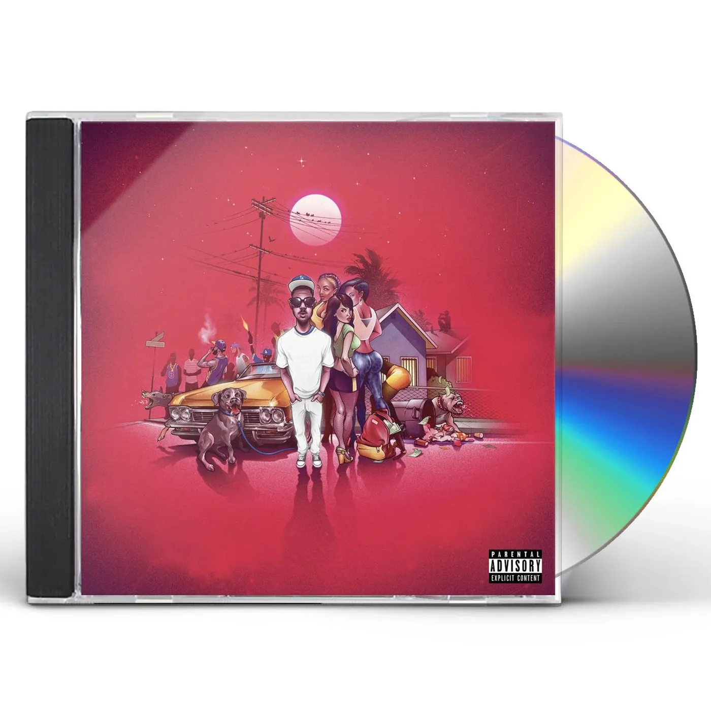 Blu & Oh No A LONG RED HOT LOS ANGELES SUMMER NIGHT CD