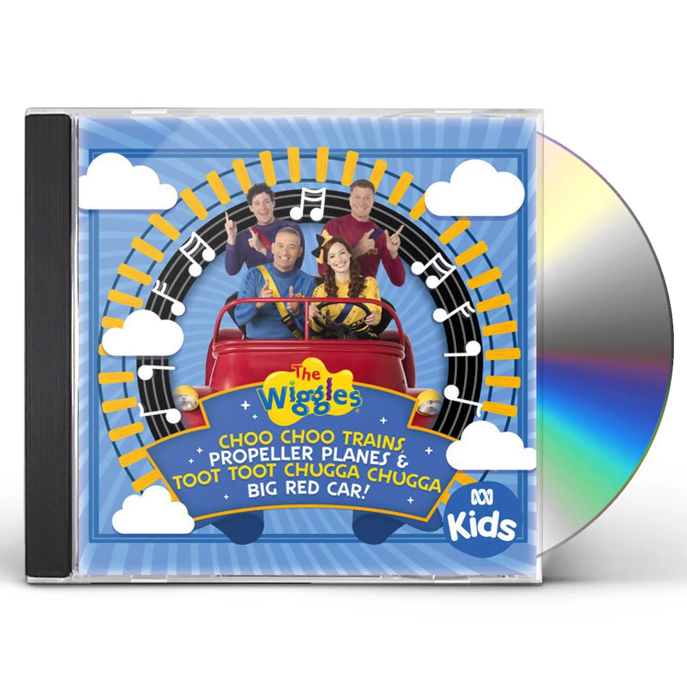 The Wiggles CHOO CHOO TRAINS PROPELLER PLANES & TOOT TOOT CD